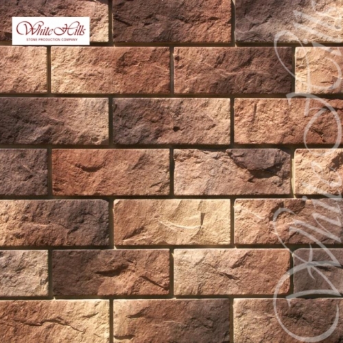 Картинка товара Плитка Йоркшир (коричнево-медный) White Hills цемент 300*120мм