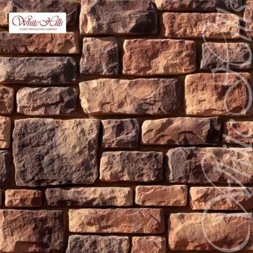 Картинка товара Плитка Данвеган 501-40 (коричнево-медный) White Hills цемент (100-580)*(60-150)мм