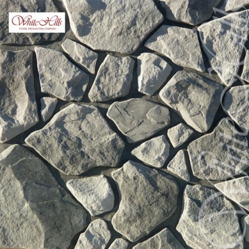 Картинка товара Плитка Рутланд 600-80 (серый) White Hills цемент (70-490)*(55-380)мм