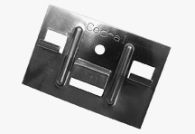 Картинка товара Кляммер для крепления доски Cedral Click с саморезами