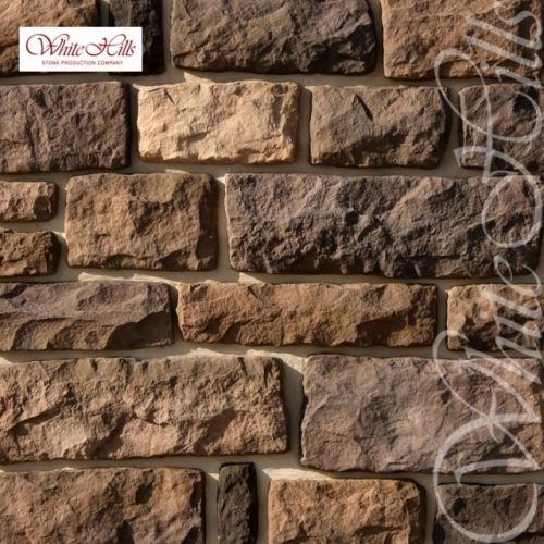 Картинка товара Плитка Данвеган  (темно-коричневый) White Hills цемент (100-580)*(60-150)мм