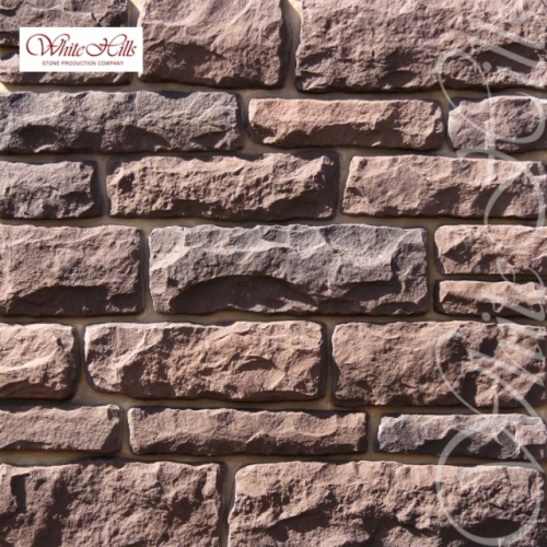 Картинка товара Плитка Данвеган 502-40 (темно-коричневый) White Hills цемент (100-580)*(60-150)мм