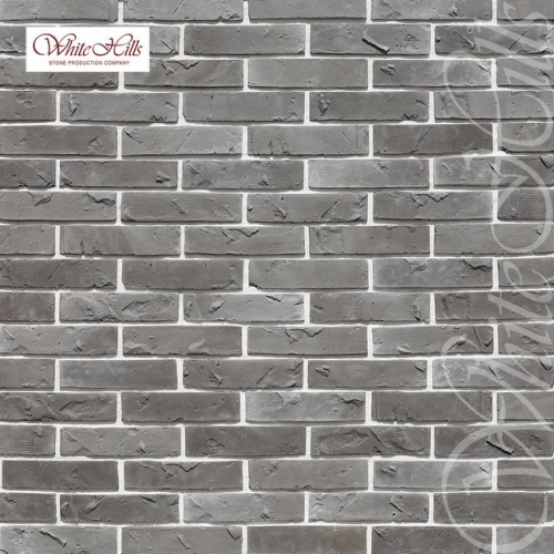 Картинка товара Плитка Эрдинг брик  (серый) White Hills цемент 225*(52-55)мм