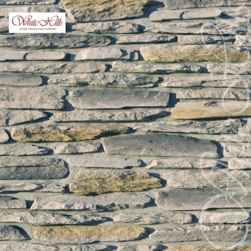 Картинка товара Плитка Айгер 540-80 (серый) White Hills цемент (110-625)*(17-110)мм