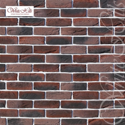 Картинка товара Плитка Торн брик 326-40 (темно-коричневый) White Hills цемент 212*65мм