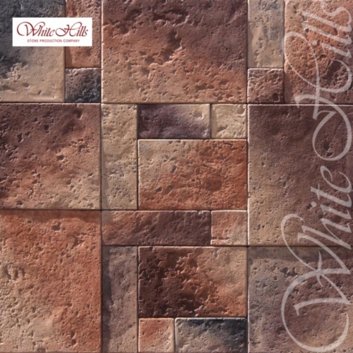Картинка товара Плитка Бремар  (темно-коричневый) White Hills цемент (100-390)*(100-390)мм