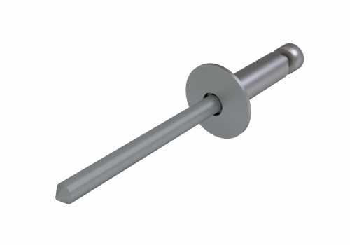 Заклёпка вытяжная Daxmer 4,0х10 (750шт) нерж/нерж RAL 7040