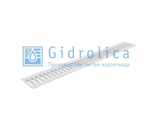 Картинка товара Решетка водоприемная Gidrolica для лотков DN100 длина 1м