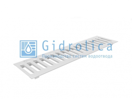 Картинка товара Решетка водоприемная Gidrolica для лотков DN100 длина 0,5 м