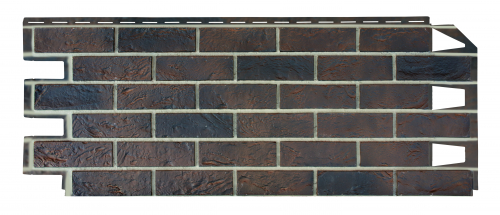 Картинка товара Фасадная панель VOX Solid Brick York - кирпич коричневый