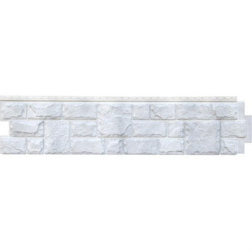 Картинка товара Сайдинг виниловый Я- фасад (Grand Line) Екатерининский камень Серебро 1322*294мм