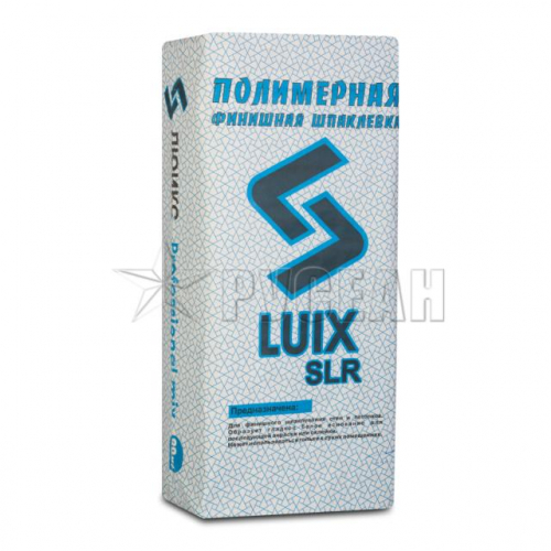 Картинка товара Шпаклевка полимерная Русеан Суперфинишная Luix белый 20кг