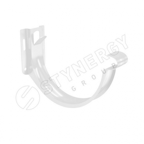 Картинка товара Держатель желоба/ кронштейн карнизный Stynergy 125мм Полиэстер RAL 9003 (белый)
