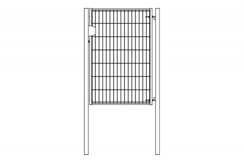 Калитка Light без замка 1,53х1 RAL 6005
