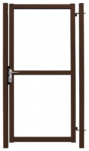 Калитка Colority цинк с замком 1,8х1 RAL 8017