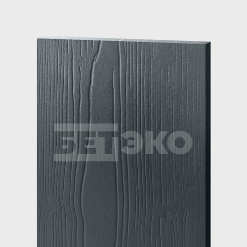 Картинка товара  Фиброцементный сайдинг БЕТЭКО Вудстоун Серый графит 7024
