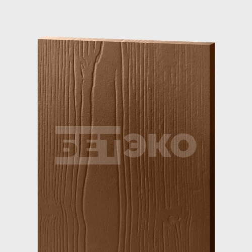 Картинка товара Фиброцементный сайдинг БЕТЭКО Вудстоун Ярко коричневый 8007