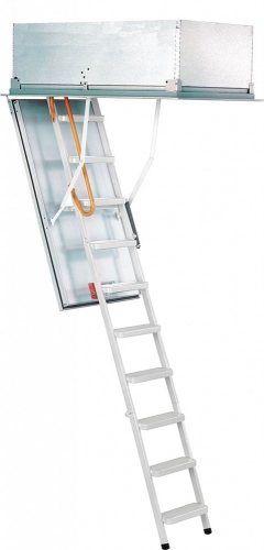 Картинка товара MINKA Type 12 Solid Огнестойкая металлическая чердачная лестница